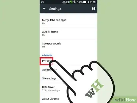Imagen titulada Clear Your Browser's Cache on an Android Step 12