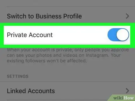 Imagen titulada Make Your Instagram Photos Private Step 4