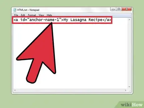 Imagen titulada Link Within a Page Using HTML Step 3