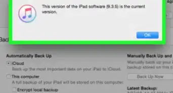 actualizar el software iOS en un iPad