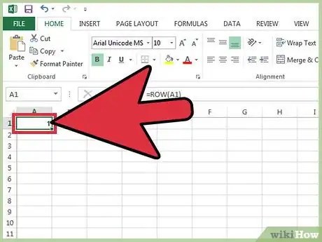 Imagen titulada Add Autonumber in Excel Step 4