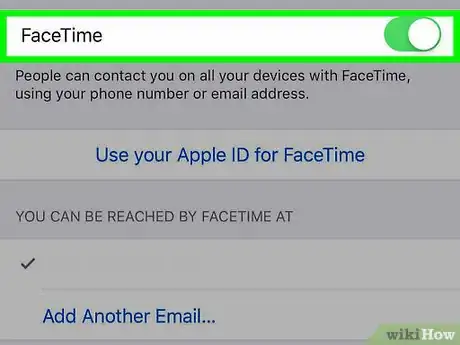 Imagen titulada Set Up FaceTime Step 7