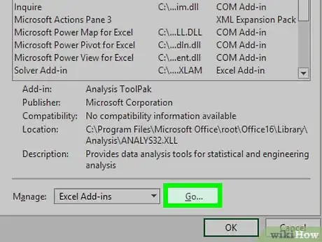 Imagen titulada Download Data Analysis for Excel on PC or Mac Step 6