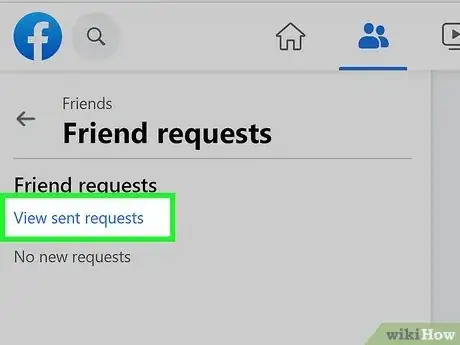 Imagen titulada Cancel a Friend Request on Facebook Step 3
