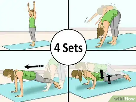 Imagen titulada Do a Pilates Push Up Step 9