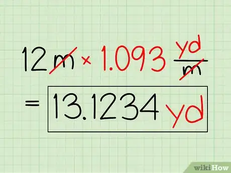 Imagen titulada Convert Meters to Yards Step 4