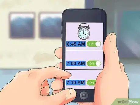 Imagen titulada Wake up with the Use of Multiple Alarms Step 10
