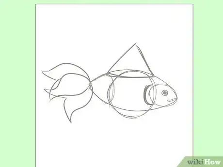 Imagen titulada Draw Goldfish Step 4