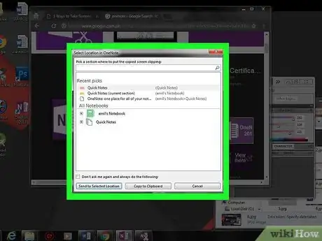 Imagen titulada Take Screenshots with OneNote Step 12