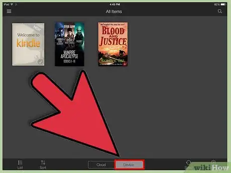 Imagen titulada Download Kindle Books on an iPad Step 17