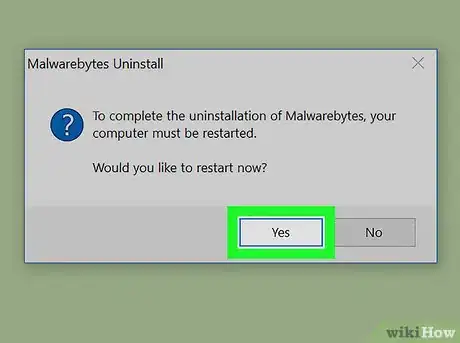 Imagen titulada Uninstall Malwarebytes' Anti Malware Step 10