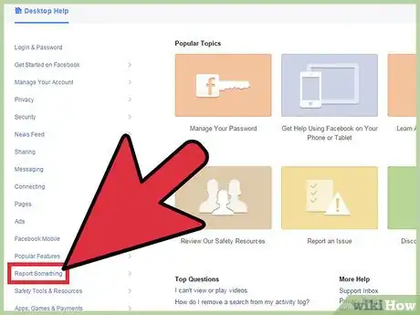 Imagen titulada Report Identity Theft on Facebook Step 5