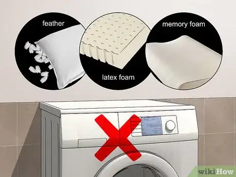 Imagen titulada Wash a Pillow in the Washing Machine Step 2