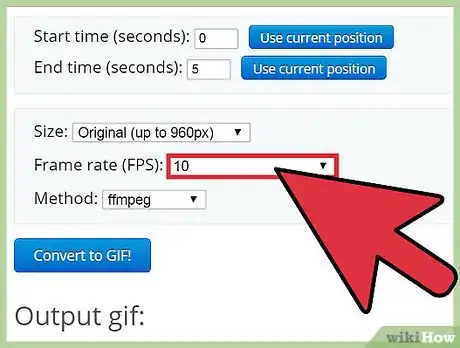 Imagen titulada Convert a Video Into a Gif Animation Step 9