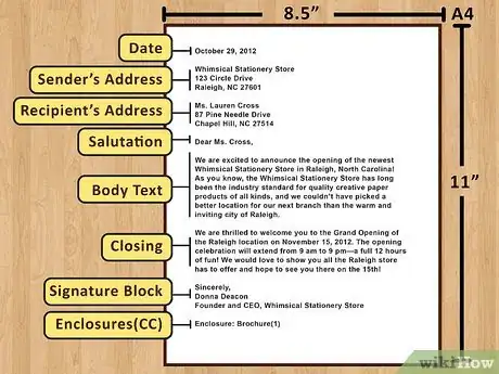 Imagen titulada Write a Business Letter to Customers Step 3