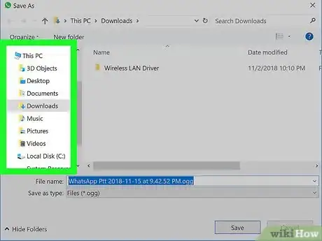 Imagen titulada Save an Audio Message from WhatsApp to Your Desktop Computer Step 6