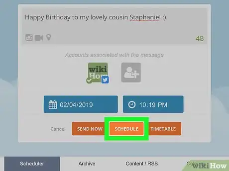 Imagen titulada Schedule Tweets Step 27
