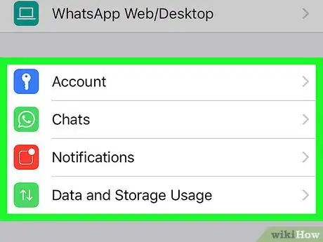 Imagen titulada Change the Settings on WhatsApp on iPhone or iPad Step 3
