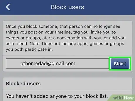 Imagen titulada Block Someone Who Has Blocked You on Facebook Step 7