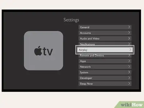Imagen titulada Stream an iPad’s Screen to a TV with Apple TV Step 4