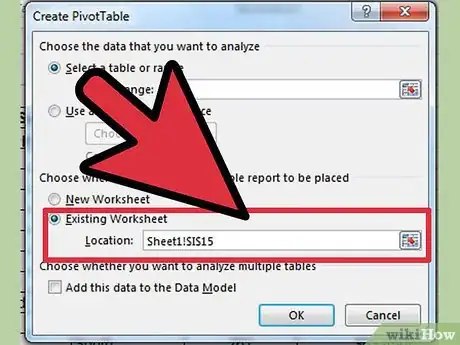 Imagen titulada Create Pivot Tables in Excel Step 5