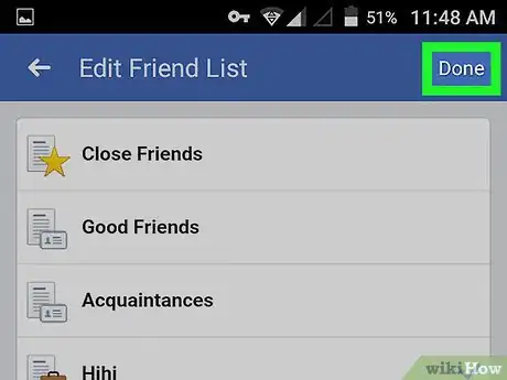 Imagen titulada Edit Your Friends List on the Facebook App on Android Step 8