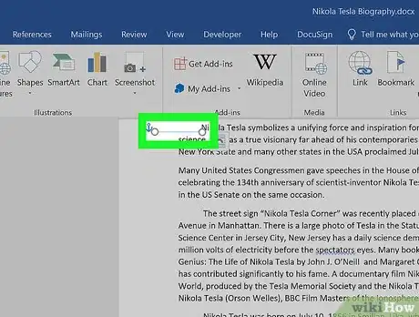 Imagen titulada Insert a Dotted Line in Word Step 9