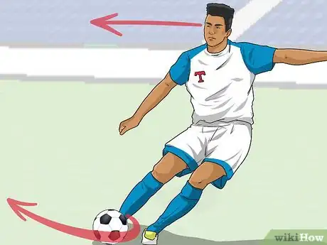 Imagen titulada Curve a Soccer Ball Step 11