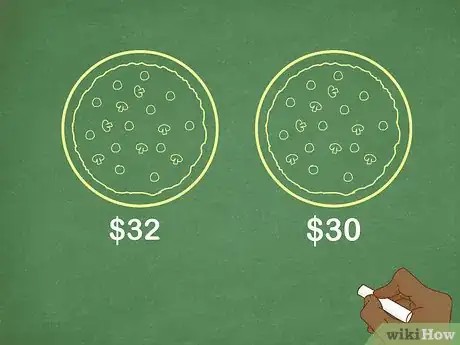 Imagen titulada Figure Cost Per Square Inch of Pizza Step 7