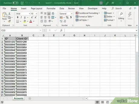 Imagen titulada Compare Two Lists in Excel Step 1