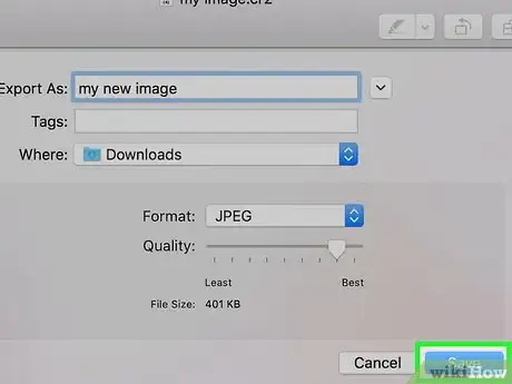 Imagen titulada Convert cr2 Images to JPEG on a Mac Step 14