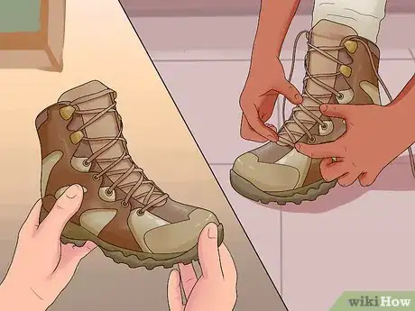 Imagen titulada Break in Hiking Boots Step 3