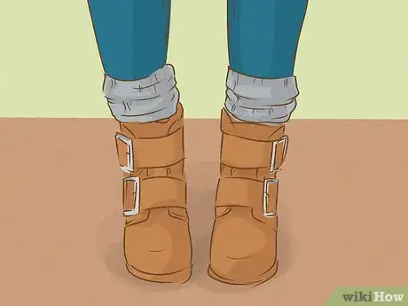 Imagen titulada Wear Booties Step 17