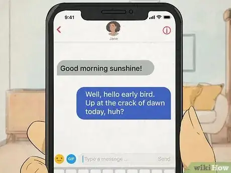 Imagen titulada Respond to Good Morning Text Step 1