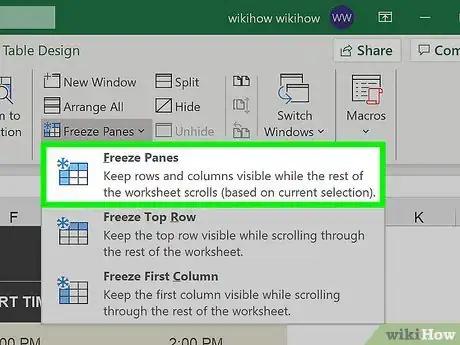 Imagen titulada Add Header Row in Excel Step 3