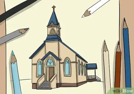 Imagen titulada Draw a Church Step 8