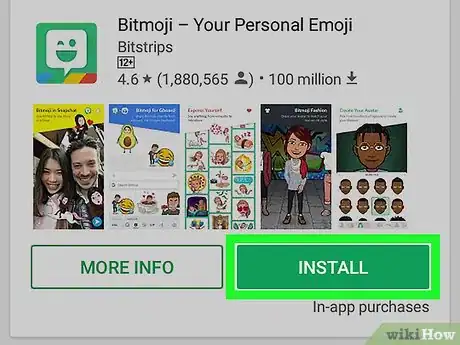 Imagen titulada Get the Bitmoji Keyboard on Android Step 1