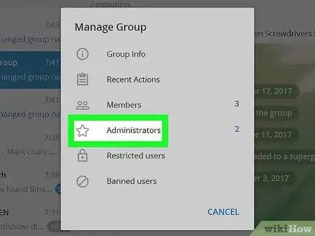 Imagen titulada Remove an Admin on Telegram on PC or Mac Step 13
