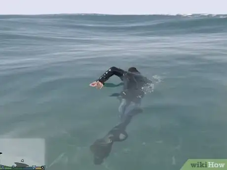 Imagen titulada Dive and Swim Underwater in GTA V Step 2