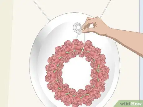 Imagen titulada Hang a Wreath on a Mirror Step 17