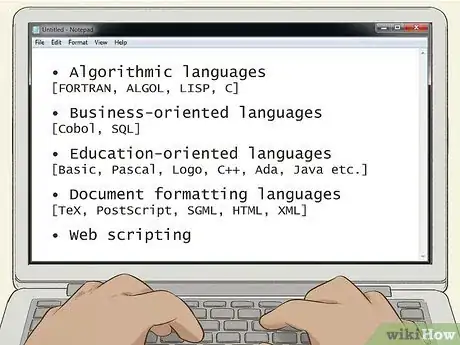 Imagen titulada Learn a Programming Language Step 1