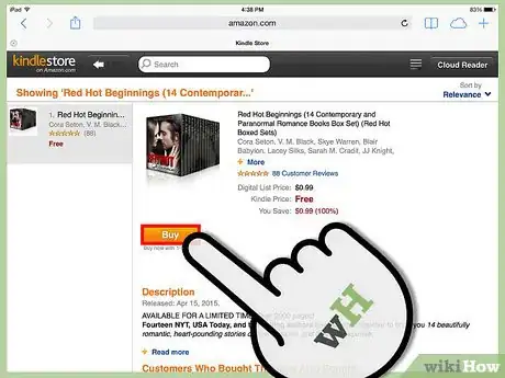 Imagen titulada Download Kindle Books on an iPad Step 12