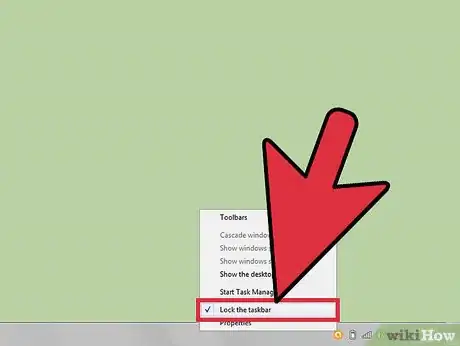 Imagen titulada Change the Position of the Taskbar in Windows 7 Step 4