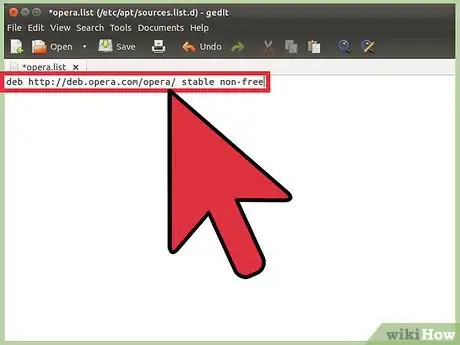Imagen titulada Install Opera Browser Through Terminal on Ubuntu Step 4
