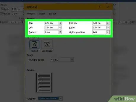 Imagen titulada Change Margins in Word Step 5