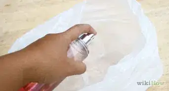 hacer un gorro de baño con una bolsa plástica