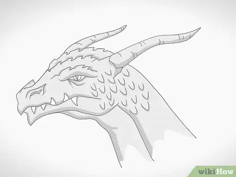 Imagen titulada Draw a Dragon Head Step 11