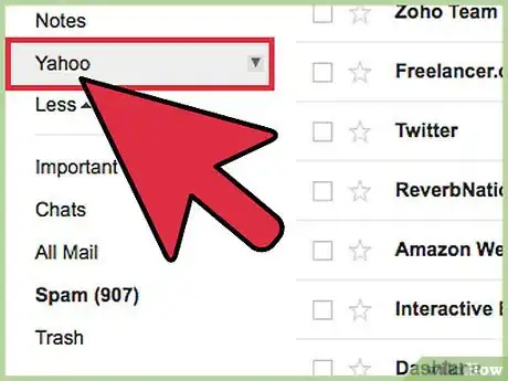 Imagen titulada Forward Yahoo Mail to Gmail Step 19