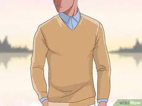 Imagen titulada Wear a Sweater over a Dress Shirt Step 5