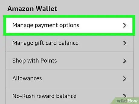 Imagen titulada Delete a Credit Card from Amazon on Android Step 4